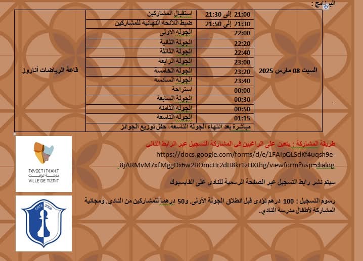 البطاقة التقنية 
